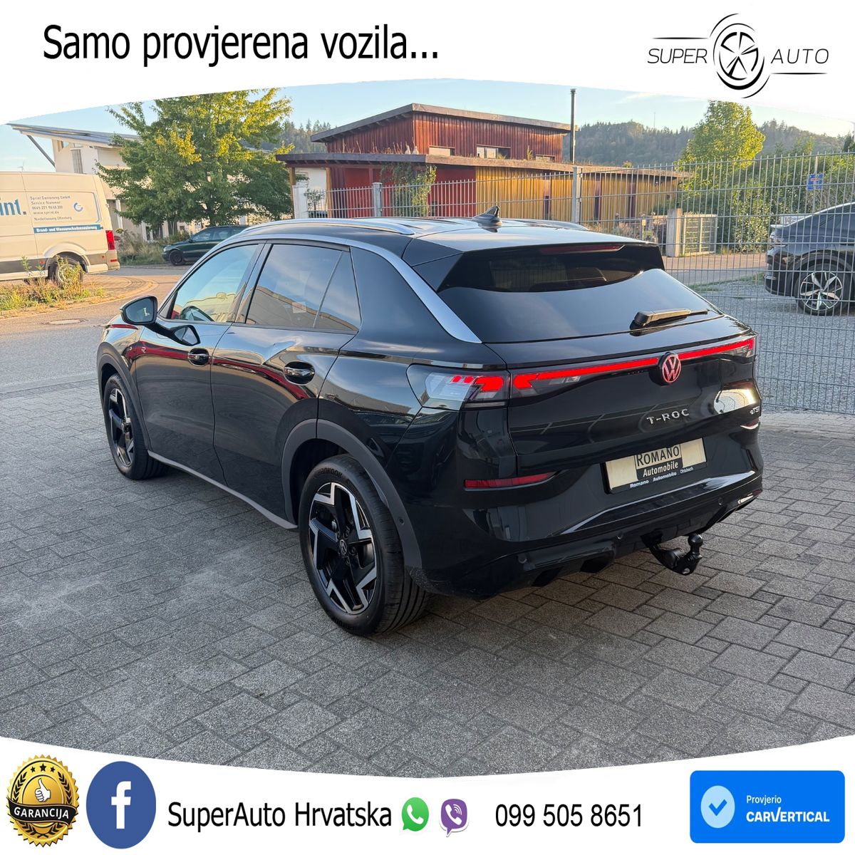 Volkswagen T-Roc 1.5 eTSI (150 KS)  DSG R-Line LED+GR SJED+ACC