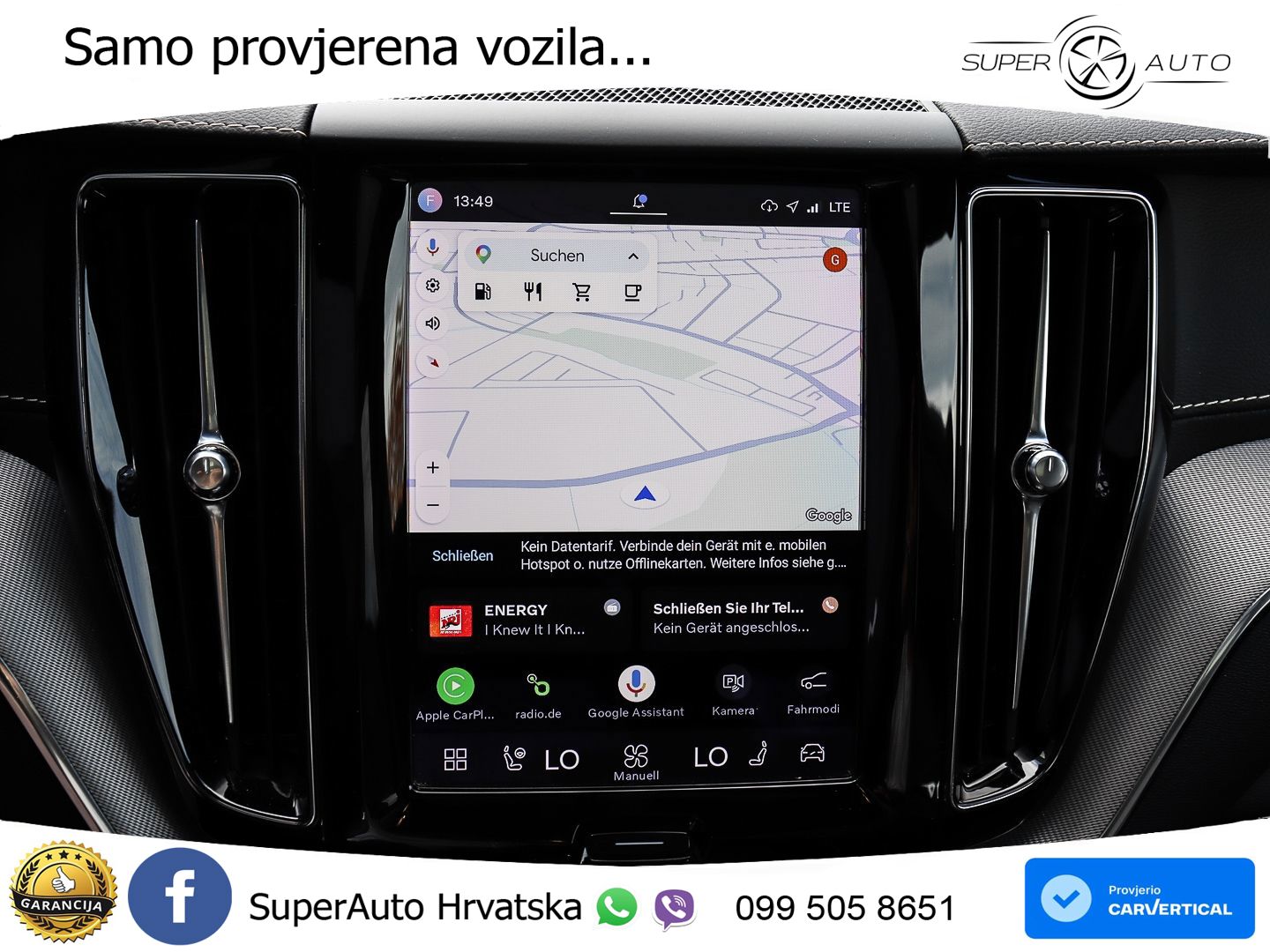 Volvo XC60 B4 Diesel FWD Geartronic LED+GR SJED+ACC
