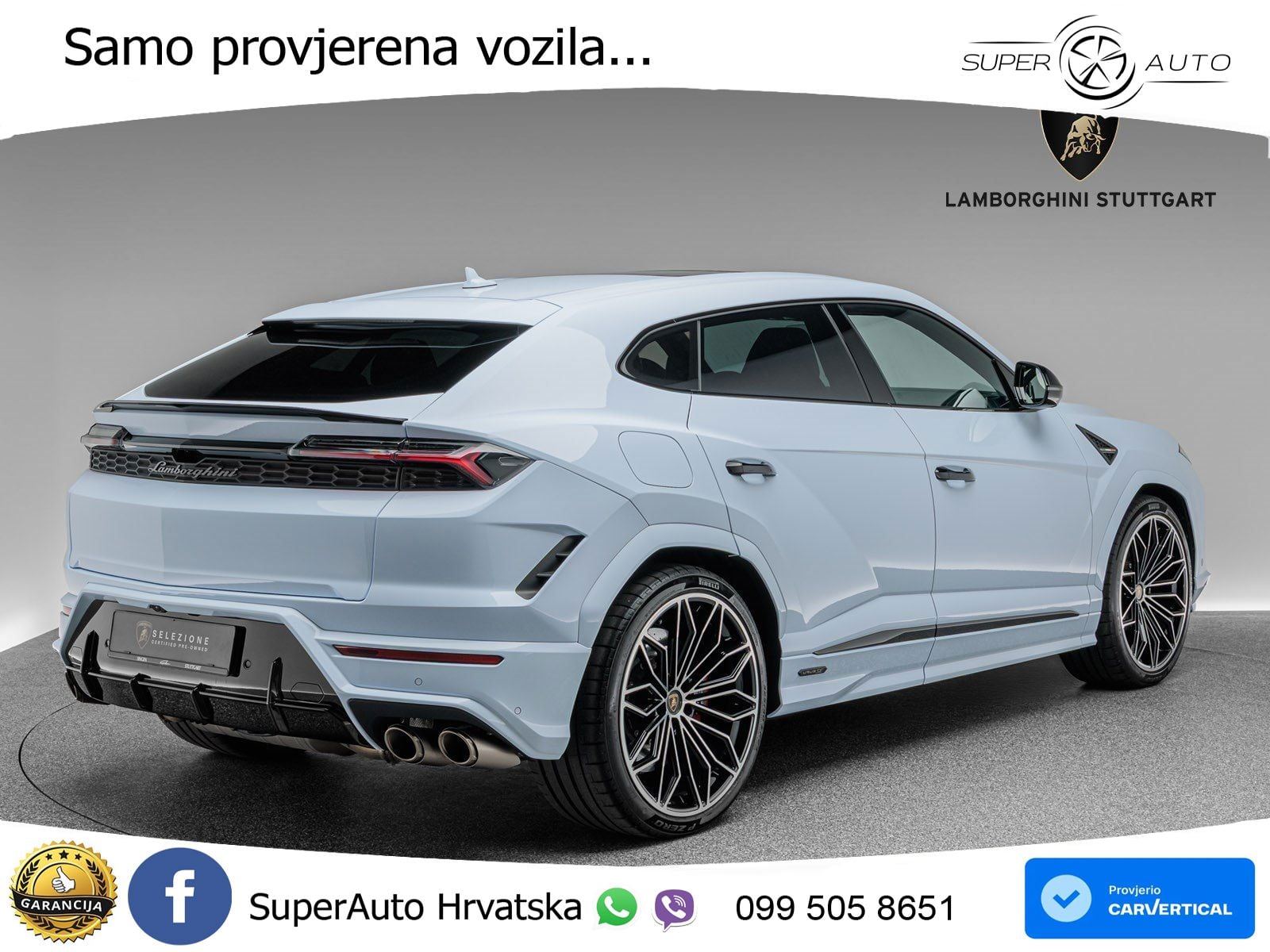 Lamborghini Urus SE 4.0 V8 (800 KS) 4WD Automatic LED+GR SJED+ACC