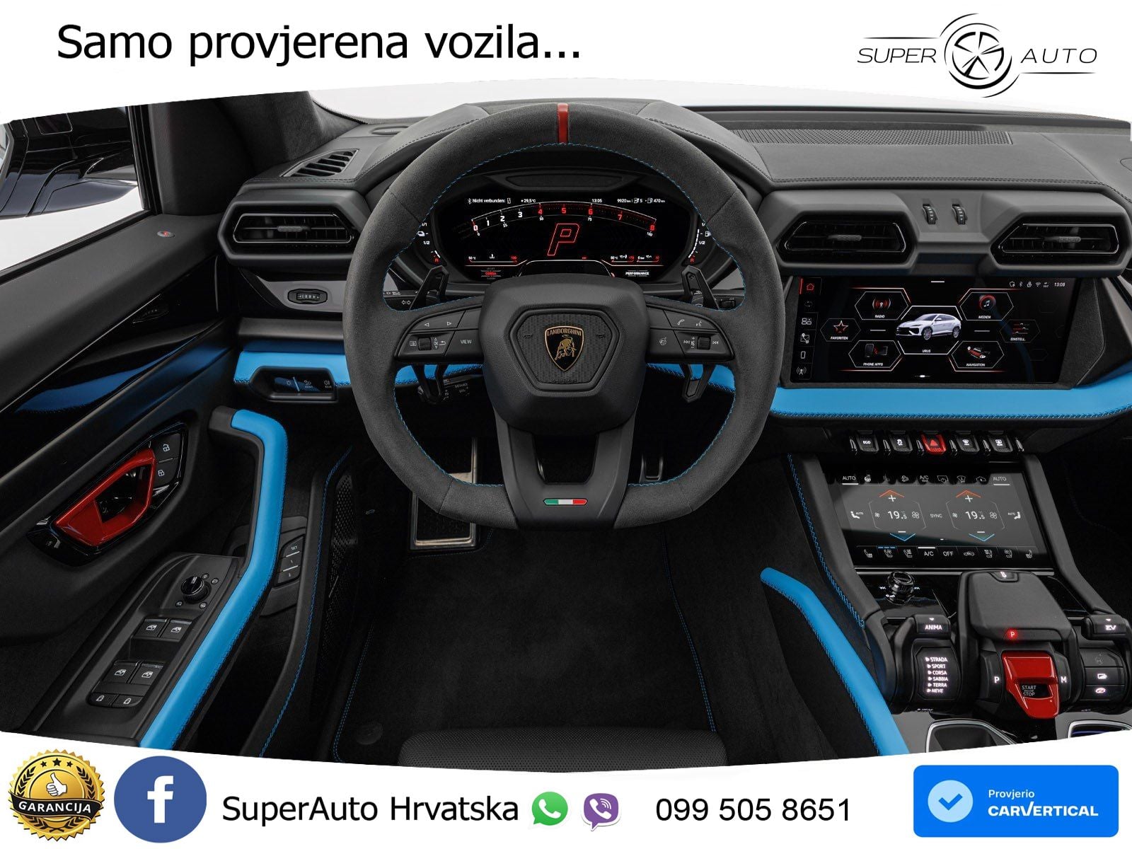 Lamborghini Urus SE 4.0 V8 (800 KS) 4WD Automatic LED+GR SJED+ACC