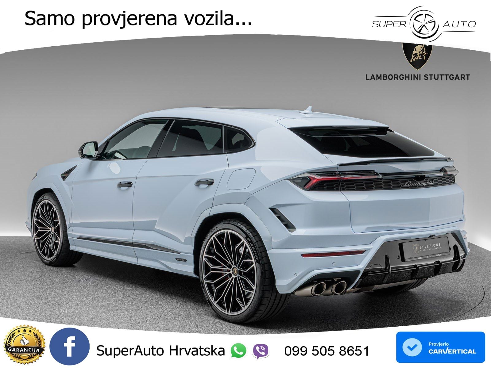 Lamborghini Urus SE 4.0 V8 (800 KS) 4WD Automatic LED+GR SJED+ACC