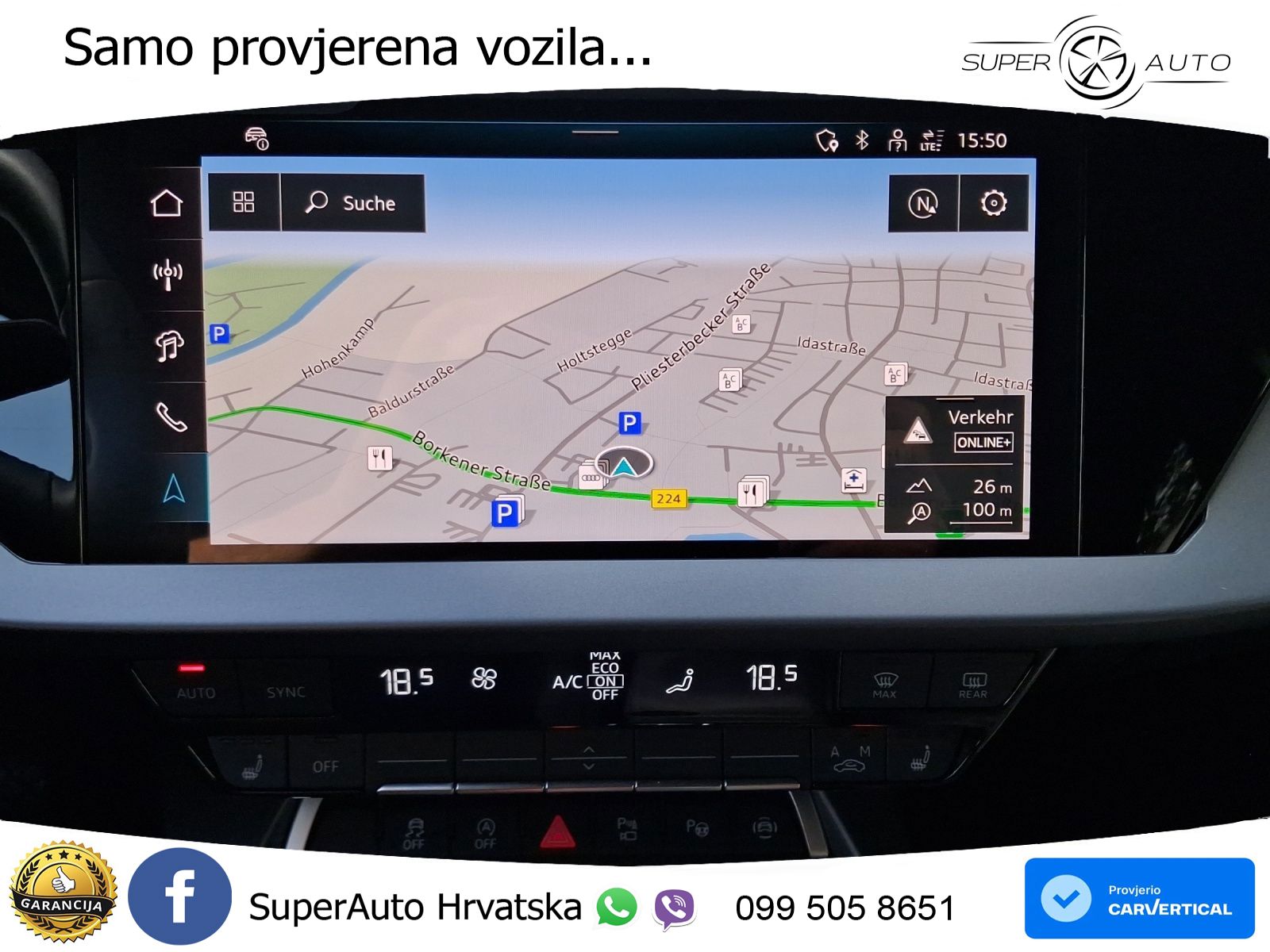 Audi A3 35 TFSI (150 KS) advanced LED+GR SJED+ACC