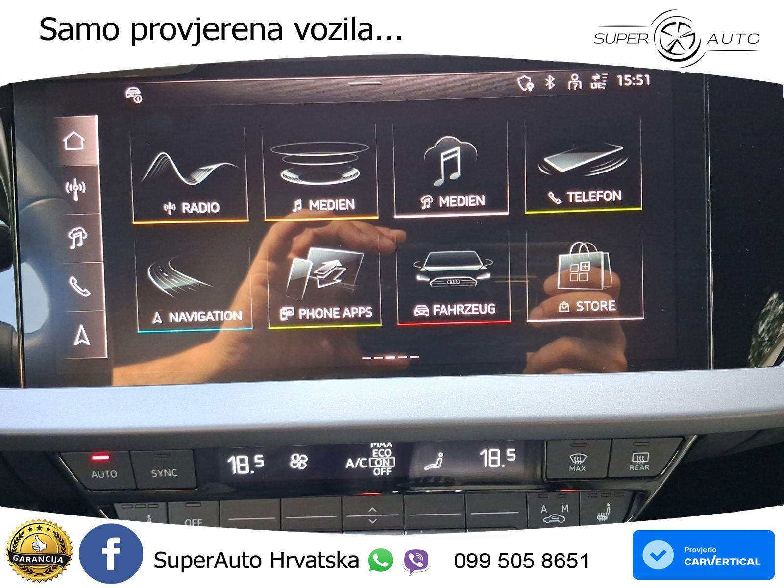 Audi A3 35 TFSI (150 KS) advanced LED+GR SJED+ACC
