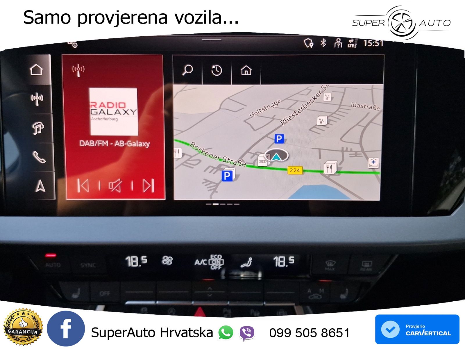 Audi A3 35 TFSI (150 KS) advanced LED+GR SJED+ACC