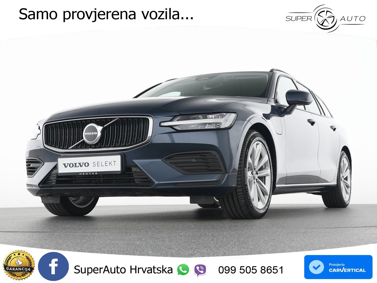 Volvo V60 2.0 T6 AWD Geartronic LED+GR SJED+ACC