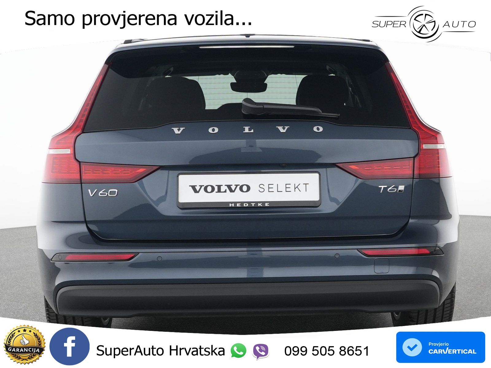 Volvo V60 2.0 T6 AWD Geartronic LED+GR SJED+ACC