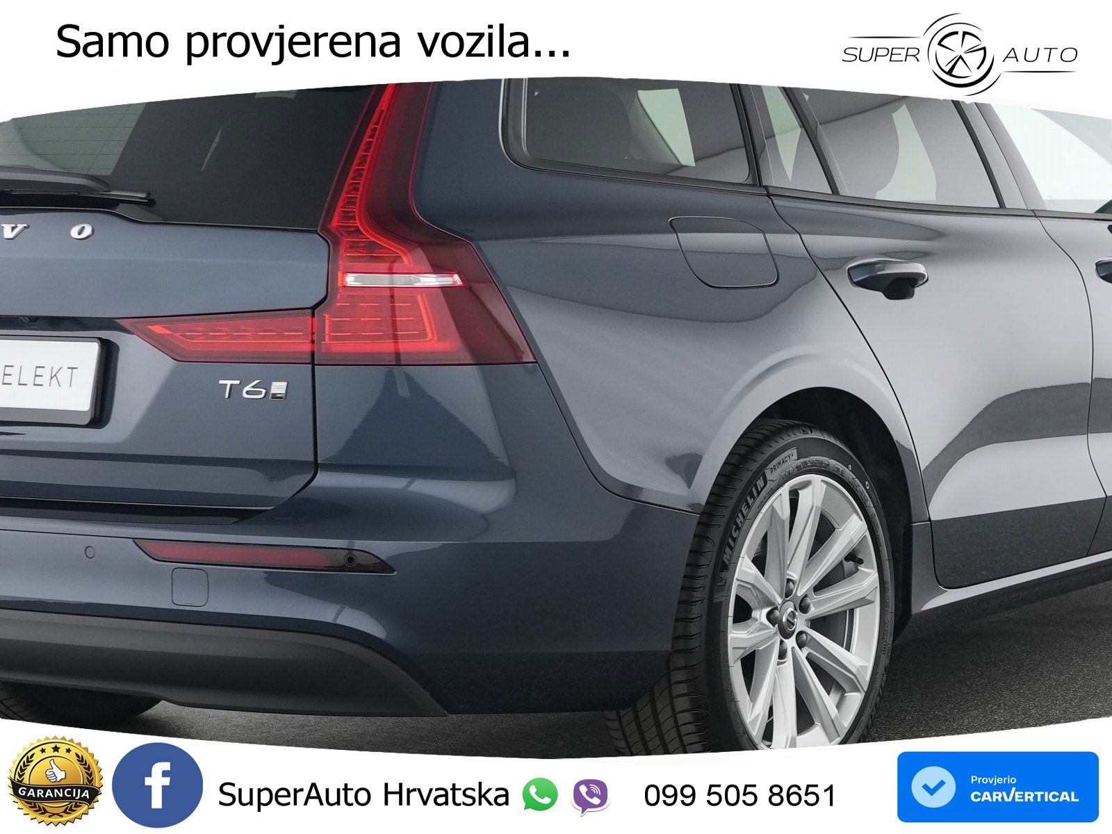 Volvo V60 2.0 T6 AWD Geartronic LED+GR SJED+ACC