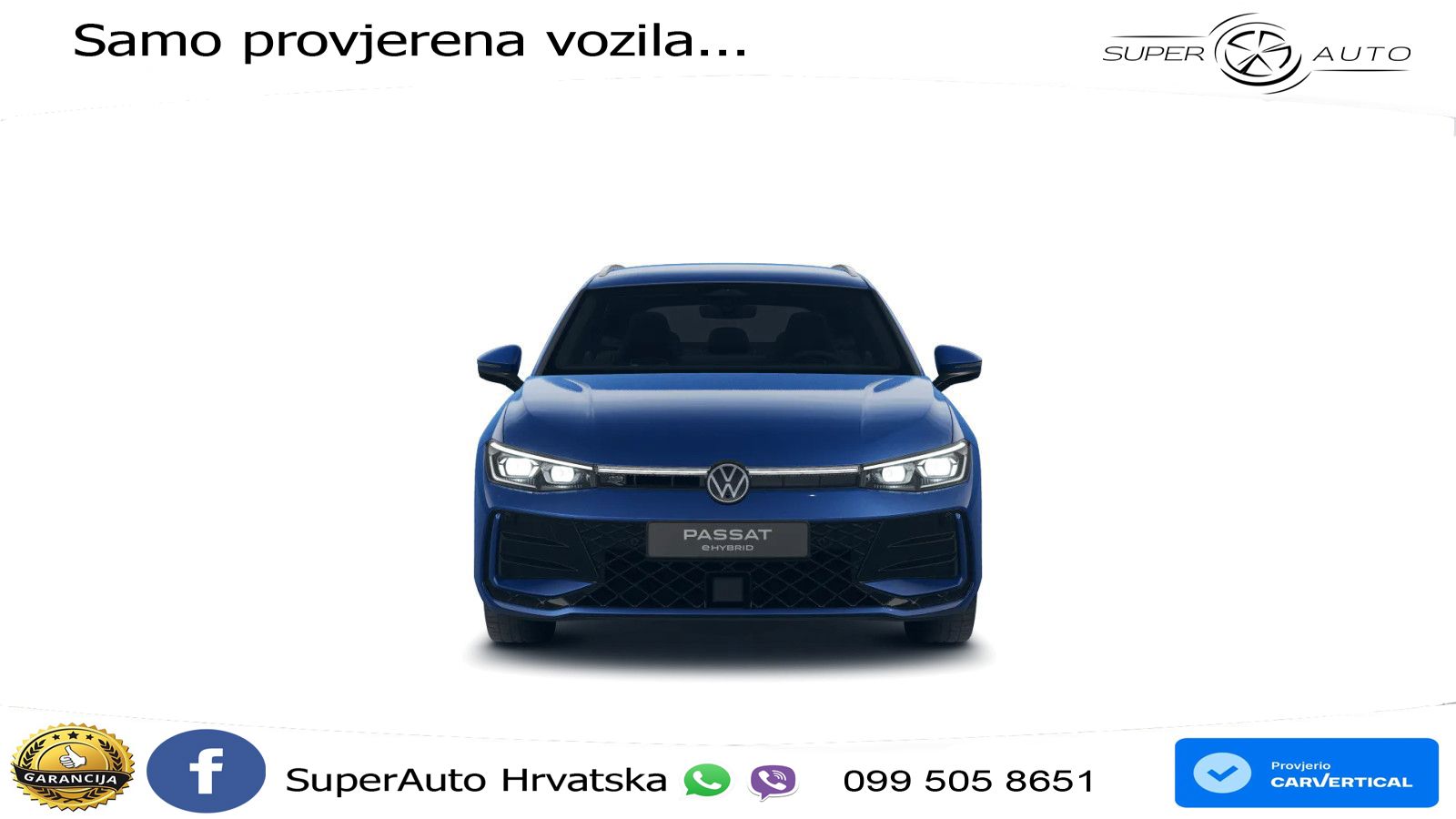 Volkswagen Passat Variant 1.5 TSI (272 KS) eHybrid DSG R-Line LED+GR SJED+ACC