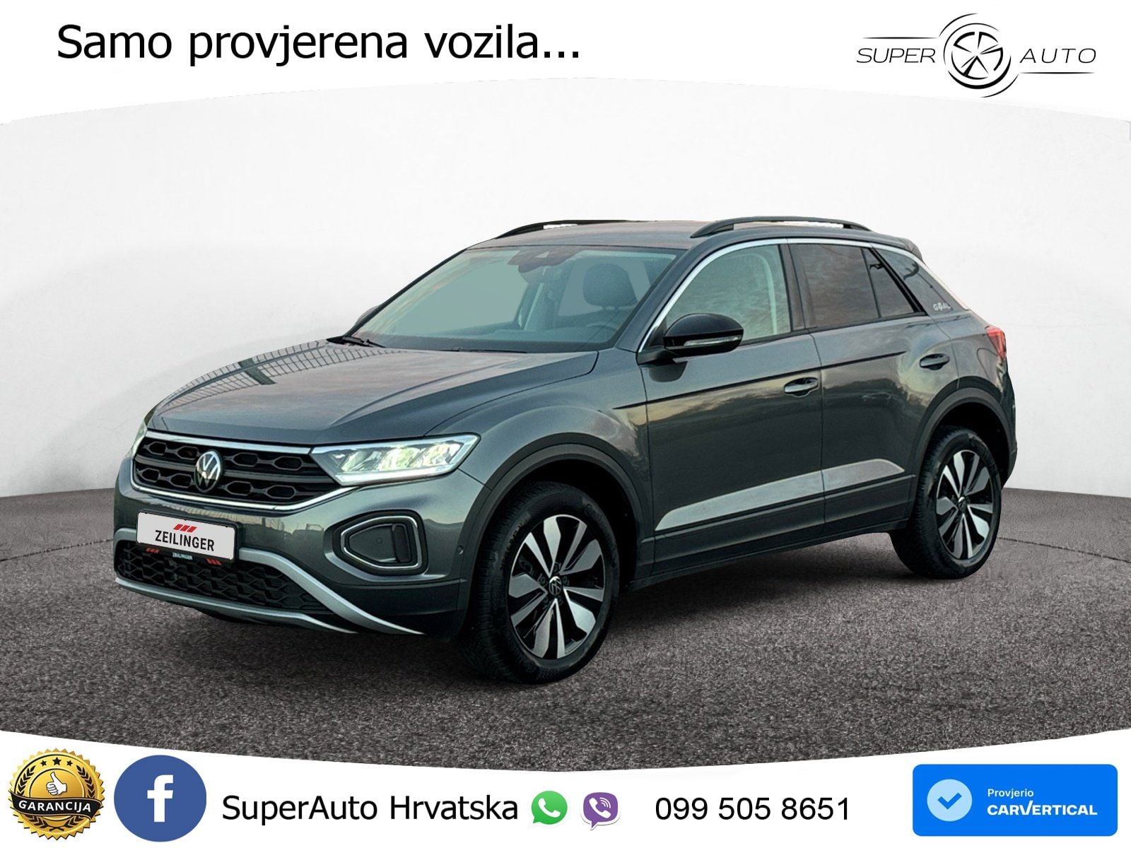 Volkswagen T-Roc 1.5 TSI (150 KS) DSG LED+GR SJED+ACC