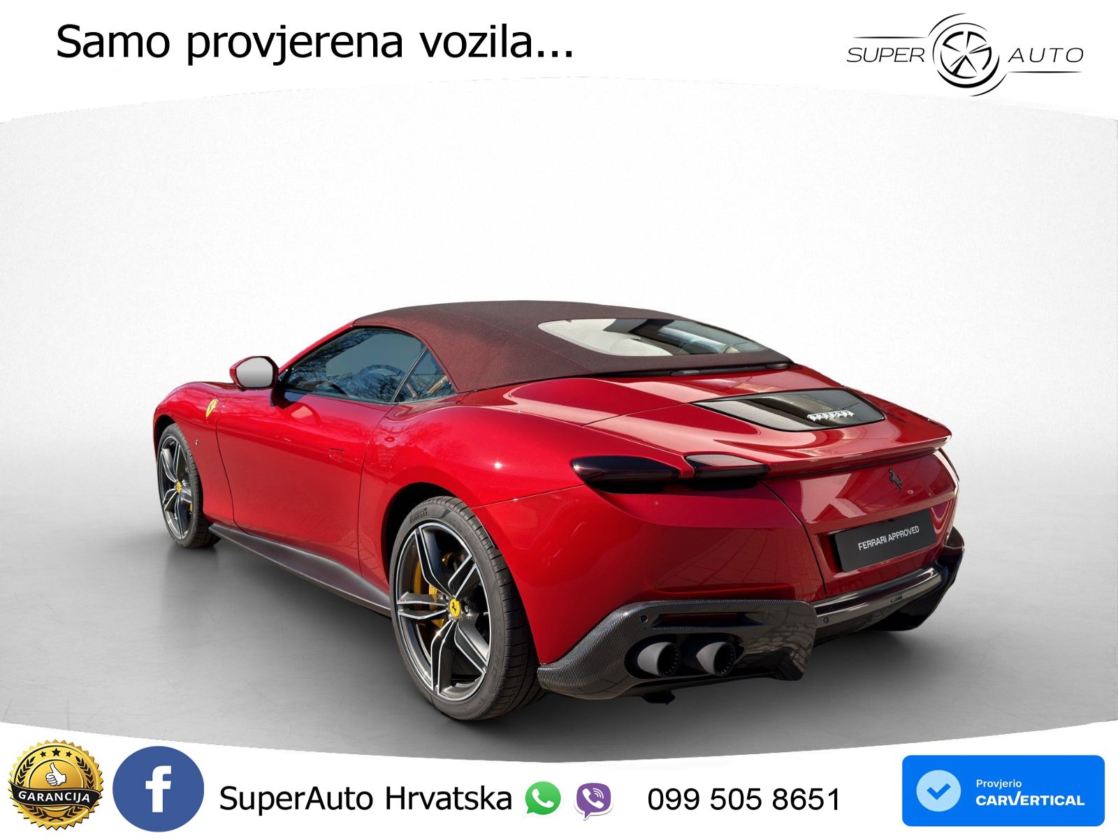 Ferrari Roma Spider 3.9 V8 (620 KS) F1 DCT