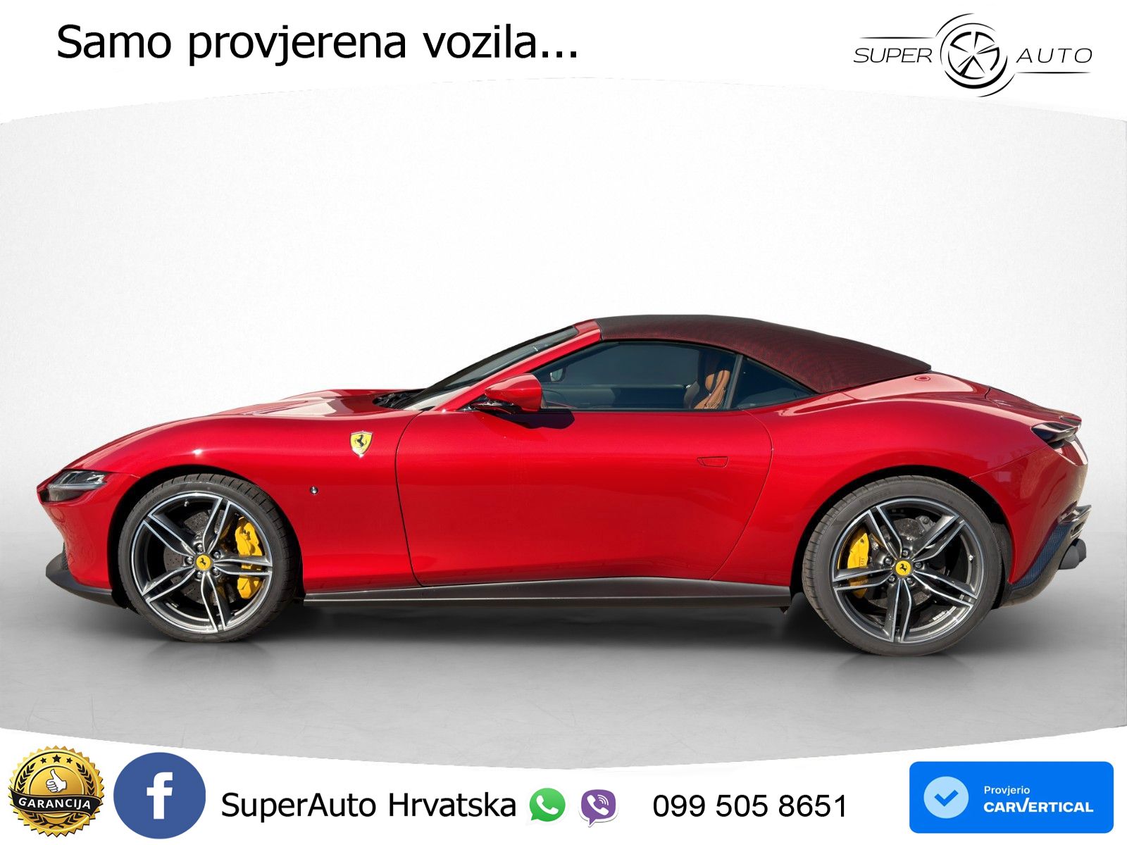 Ferrari Roma Spider 3.9 V8 (620 KS) F1 DCT