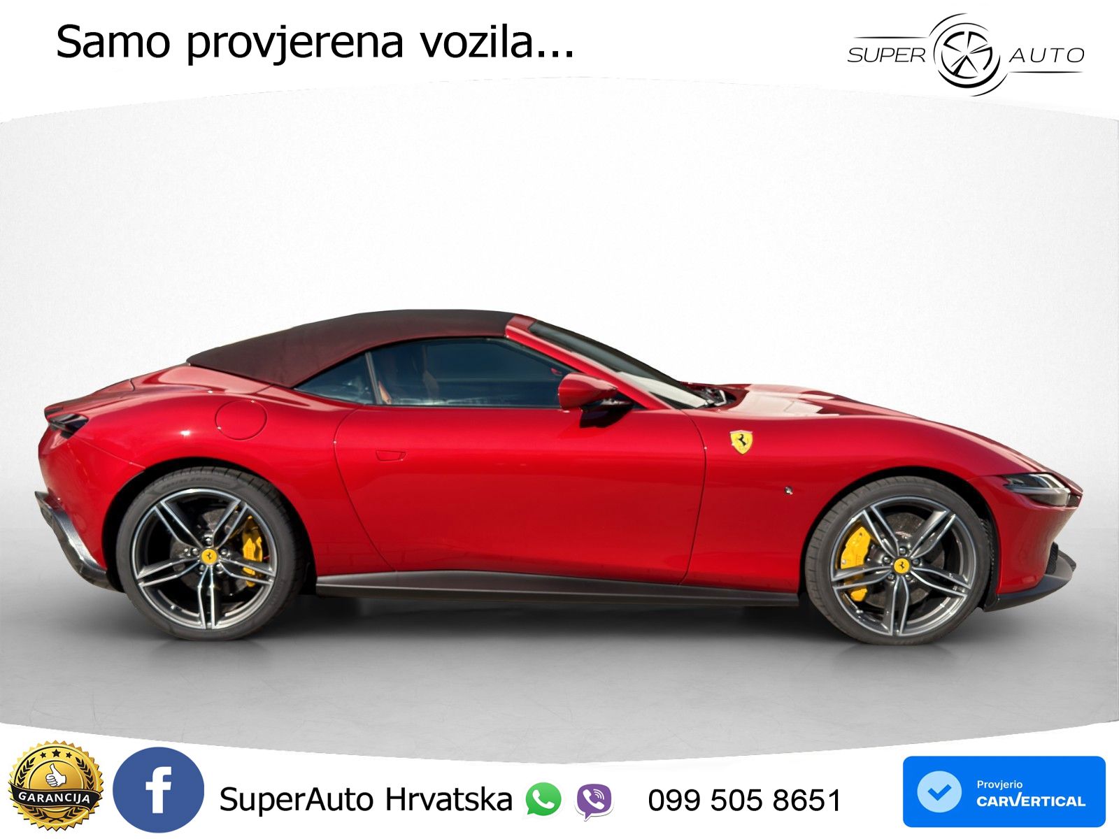 Ferrari Roma Spider 3.9 V8 (620 KS) F1 DCT