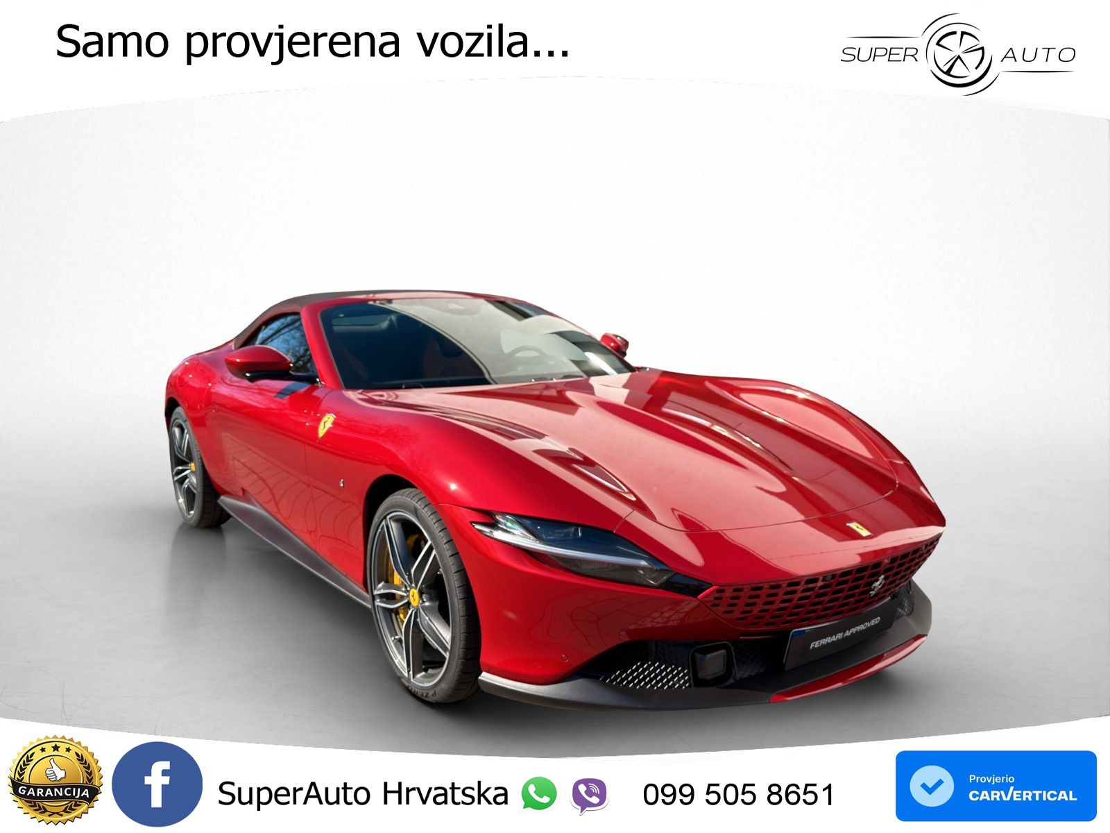 Ferrari Roma Spider 3.9 V8 (620 KS) F1 DCT
