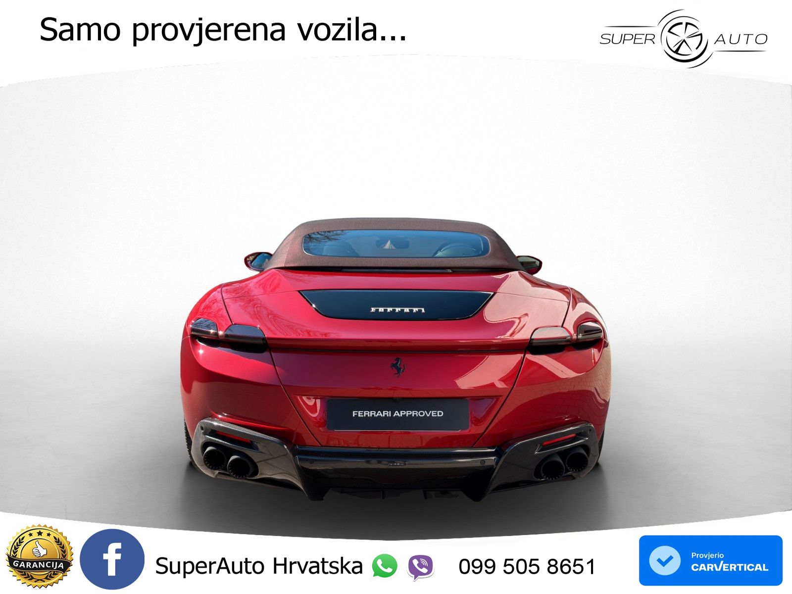 Ferrari Roma Spider 3.9 V8 (620 KS) F1 DCT