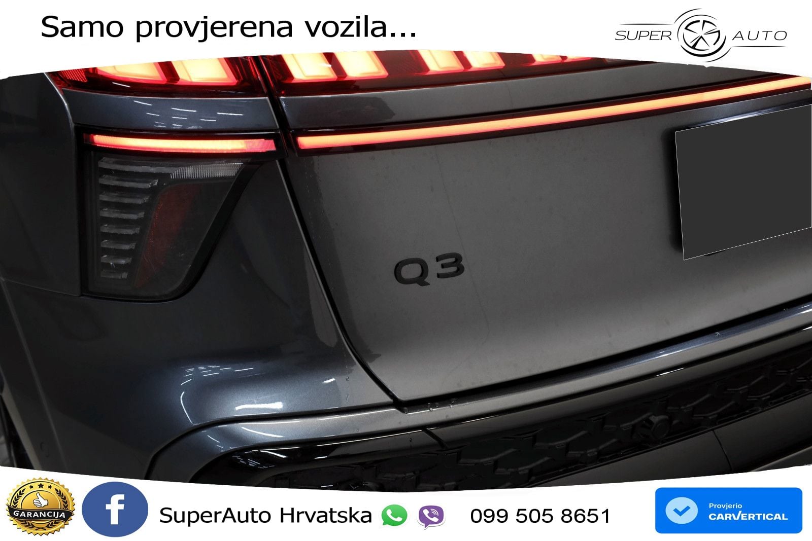 Audi Q3 2.0 TFSI (204 KS) quattro S tronic MATRIX+GR SJED+KAM