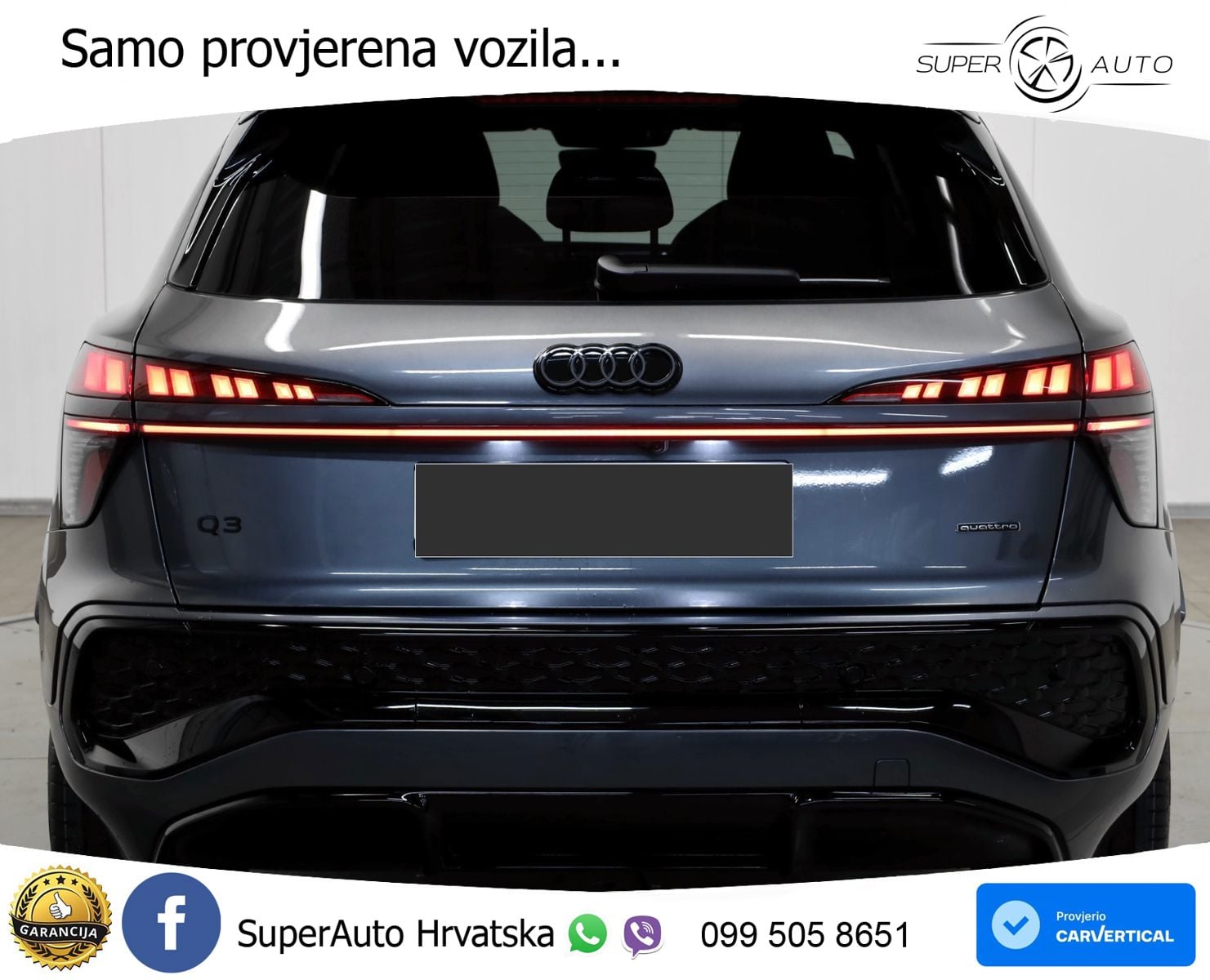 Audi Q3 2.0 TFSI (204 KS) quattro S tronic MATRIX+GR SJED+KAM