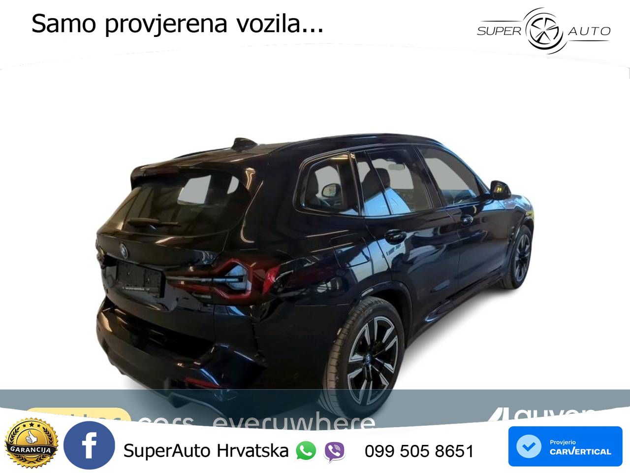 BMW iX3 80 kWh (286 KS)