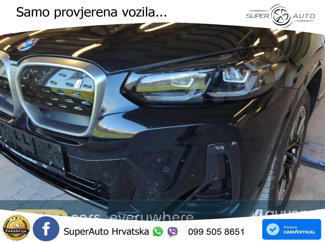 BMW iX3 80 kWh (286 KS)