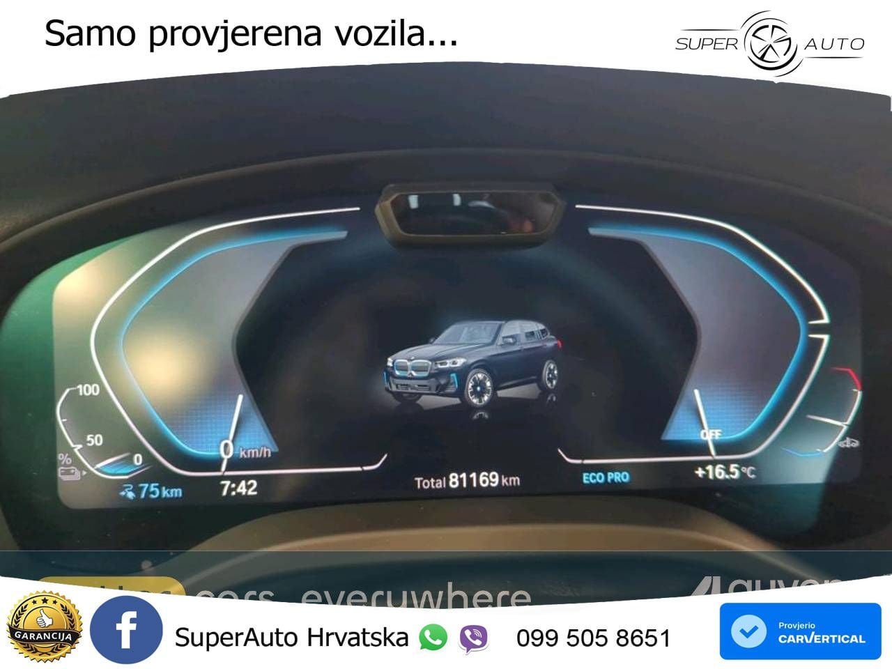 BMW iX3 80 kWh (286 KS)