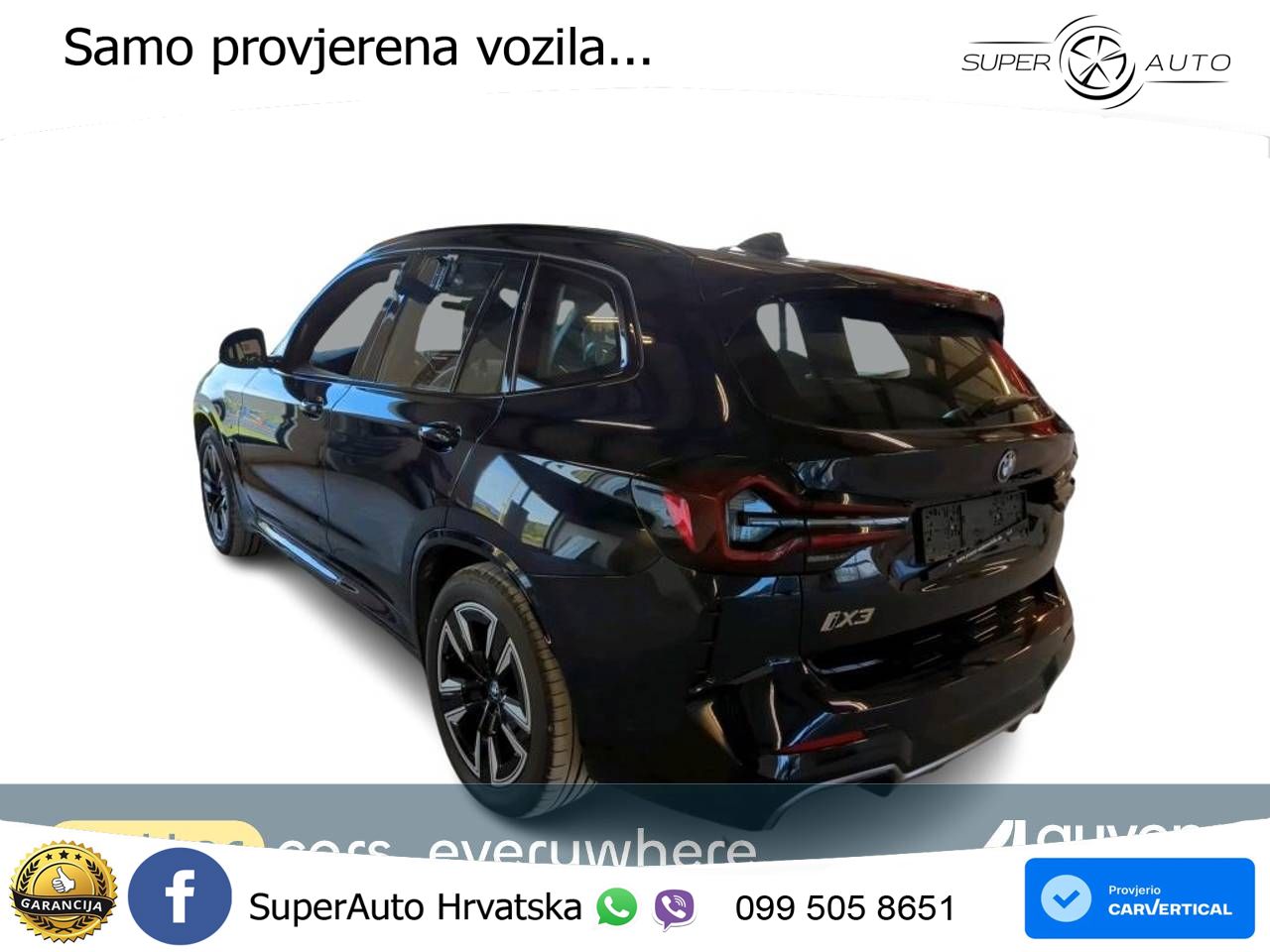 BMW iX3 80 kWh (286 KS)