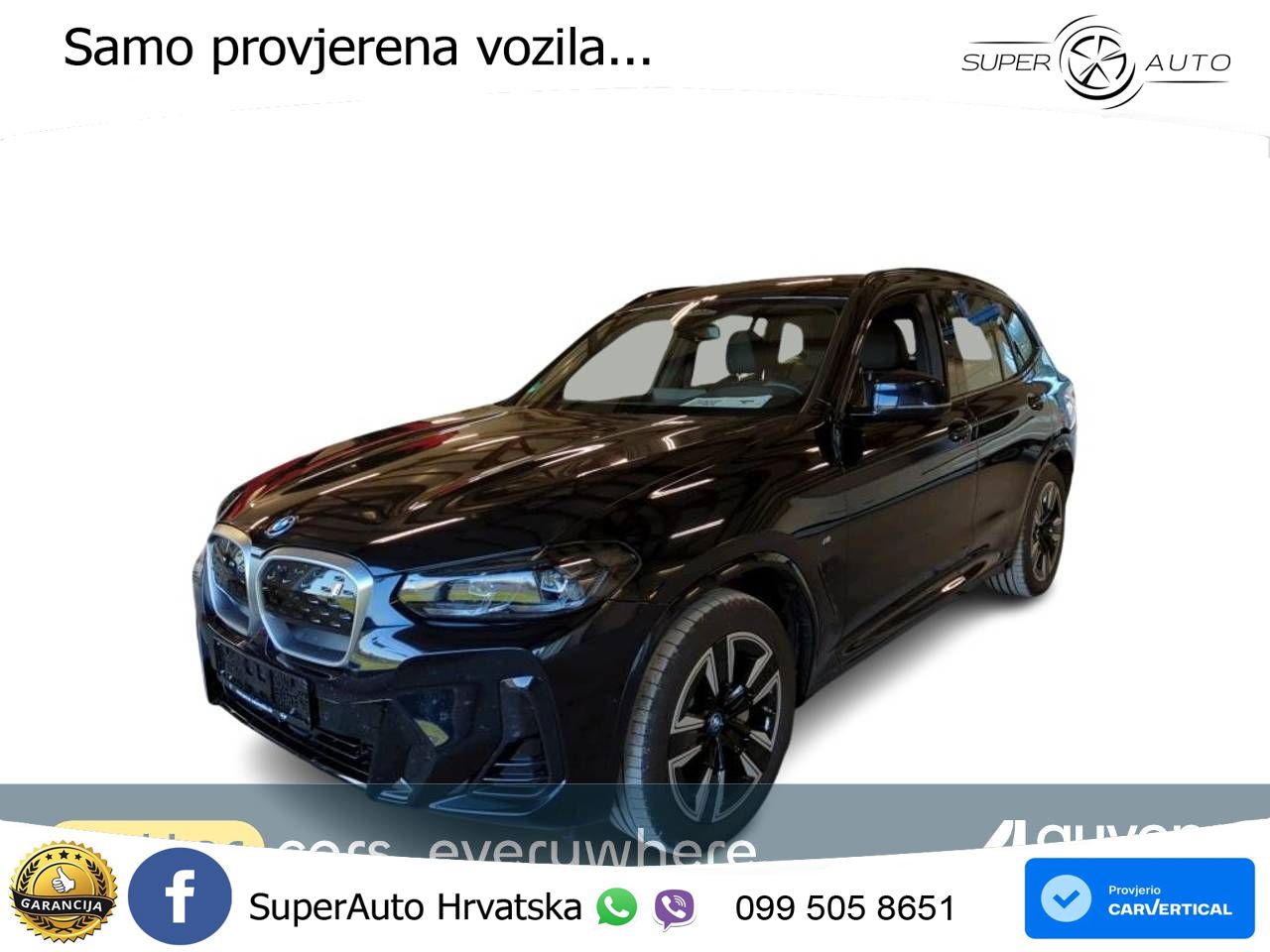 BMW iX3 80 kWh (286 KS)