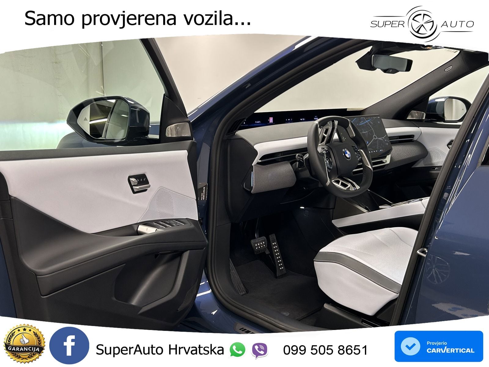BMW iX3 50 108.7 kWh (469 KS) xDrive M Sport LED+GR SJED+ACC