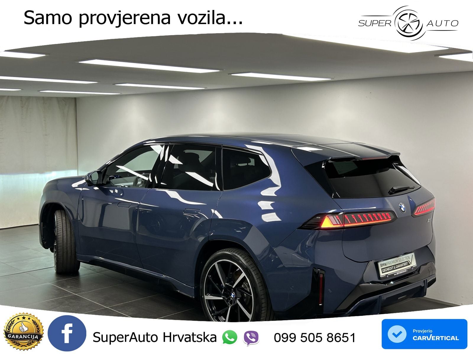 BMW iX3 50 108.7 kWh (469 KS) xDrive M Sport LED+GR SJED+ACC