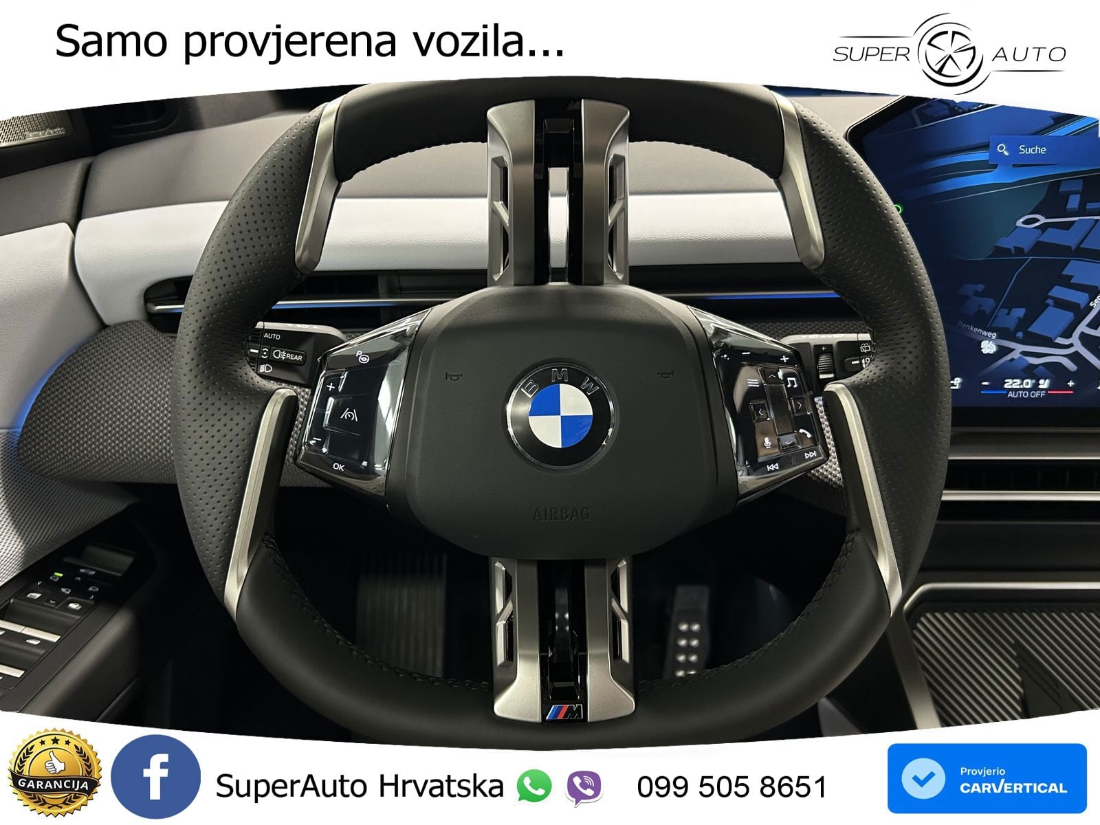 BMW iX3 50 108.7 kWh (469 KS) xDrive M Sport LED+GR SJED+ACC