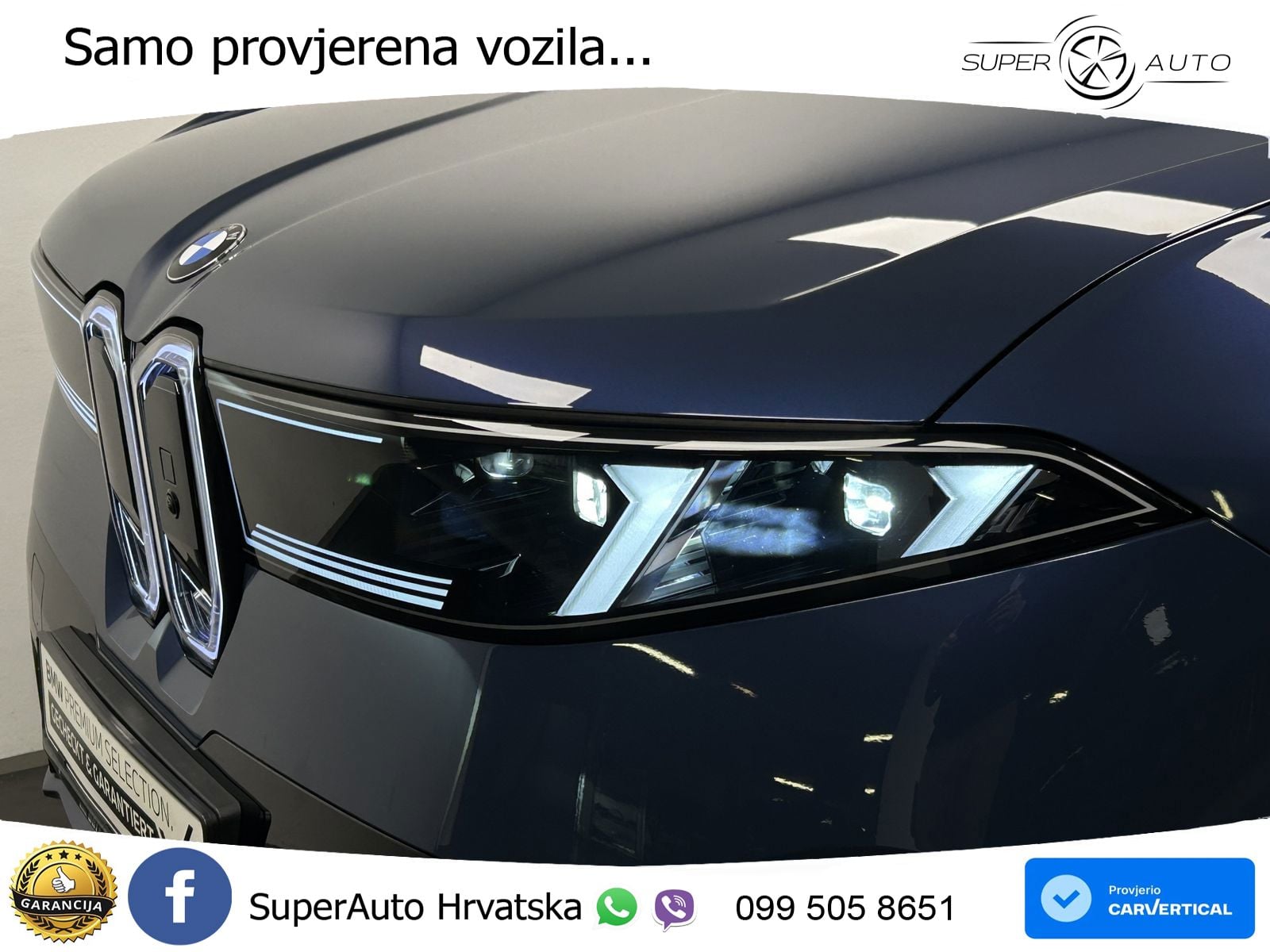 BMW iX3 50 108.7 kWh (469 KS) xDrive M Sport LED+GR SJED+ACC