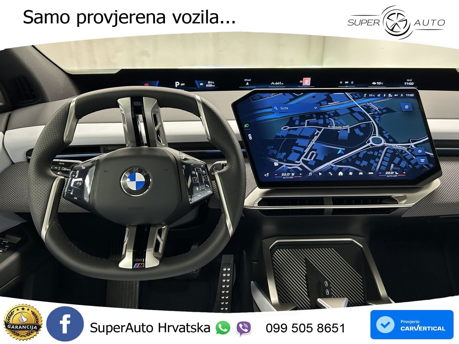 BMW iX3 50 108.7 kWh (469 KS) xDrive M Sport LED+GR SJED+ACC