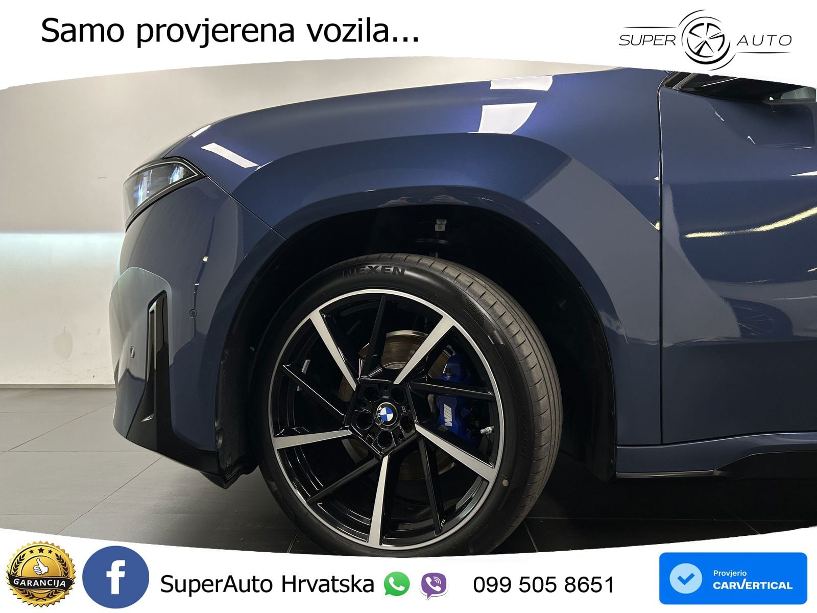 BMW iX3 50 108.7 kWh (469 KS) xDrive M Sport LED+GR SJED+ACC