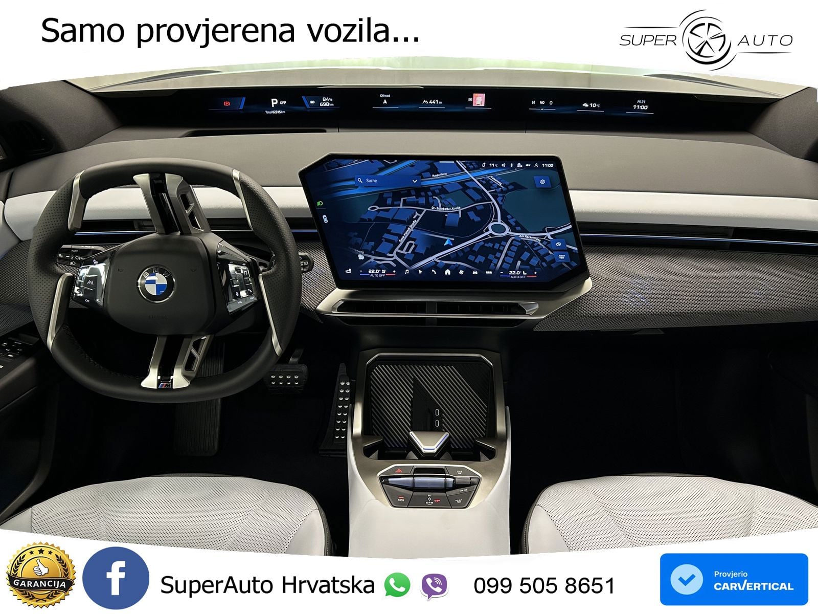 BMW iX3 50 108.7 kWh (469 KS) xDrive M Sport LED+GR SJED+ACC