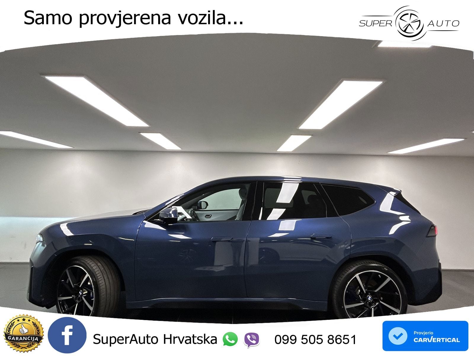 BMW iX3 50 108.7 kWh (469 KS) xDrive M Sport LED+GR SJED+ACC