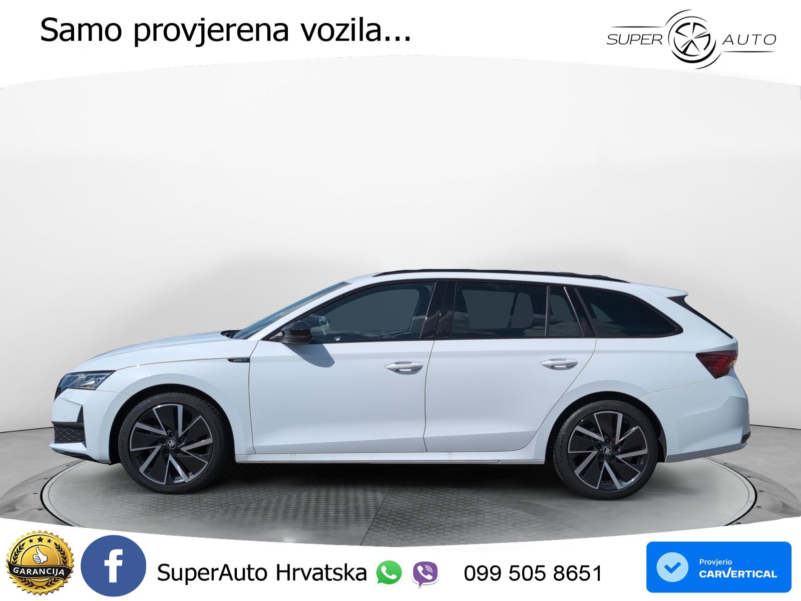 Škoda Octavia Combi 2.0 TDI (150 KS) DSG SportLine LED+GR SJED+ACC