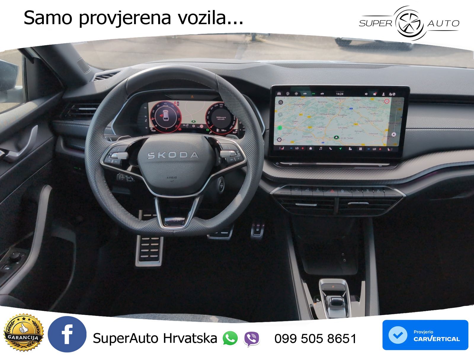 Škoda Octavia Combi 2.0 TDI (150 KS) DSG SportLine LED+GR SJED+ACC