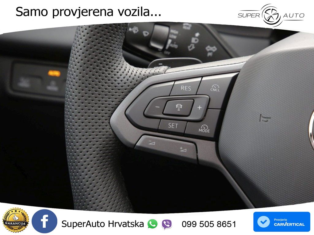 Volkswagen T-Roc 1.5 eTSI (150 KS)  DSG R-Line LED+GR SJED+ACC