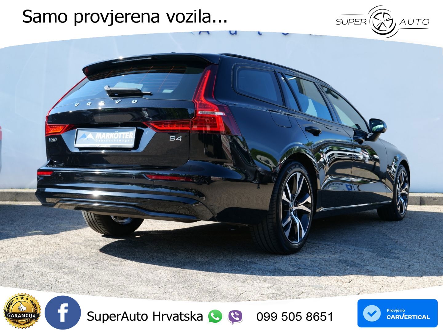 Volvo V60 2.0 B4 Diesel Geartronic LED+GR SJED+ACC
