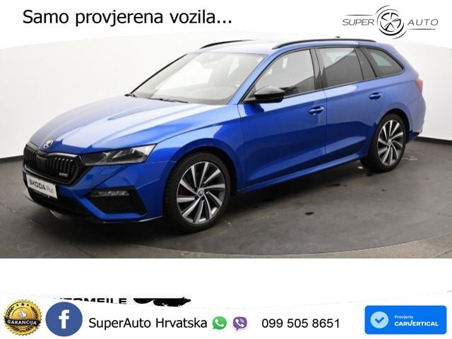Škoda Octavia Combi RS 2.0 TDI (200 KS) DSG LED+GR SJED+ACC