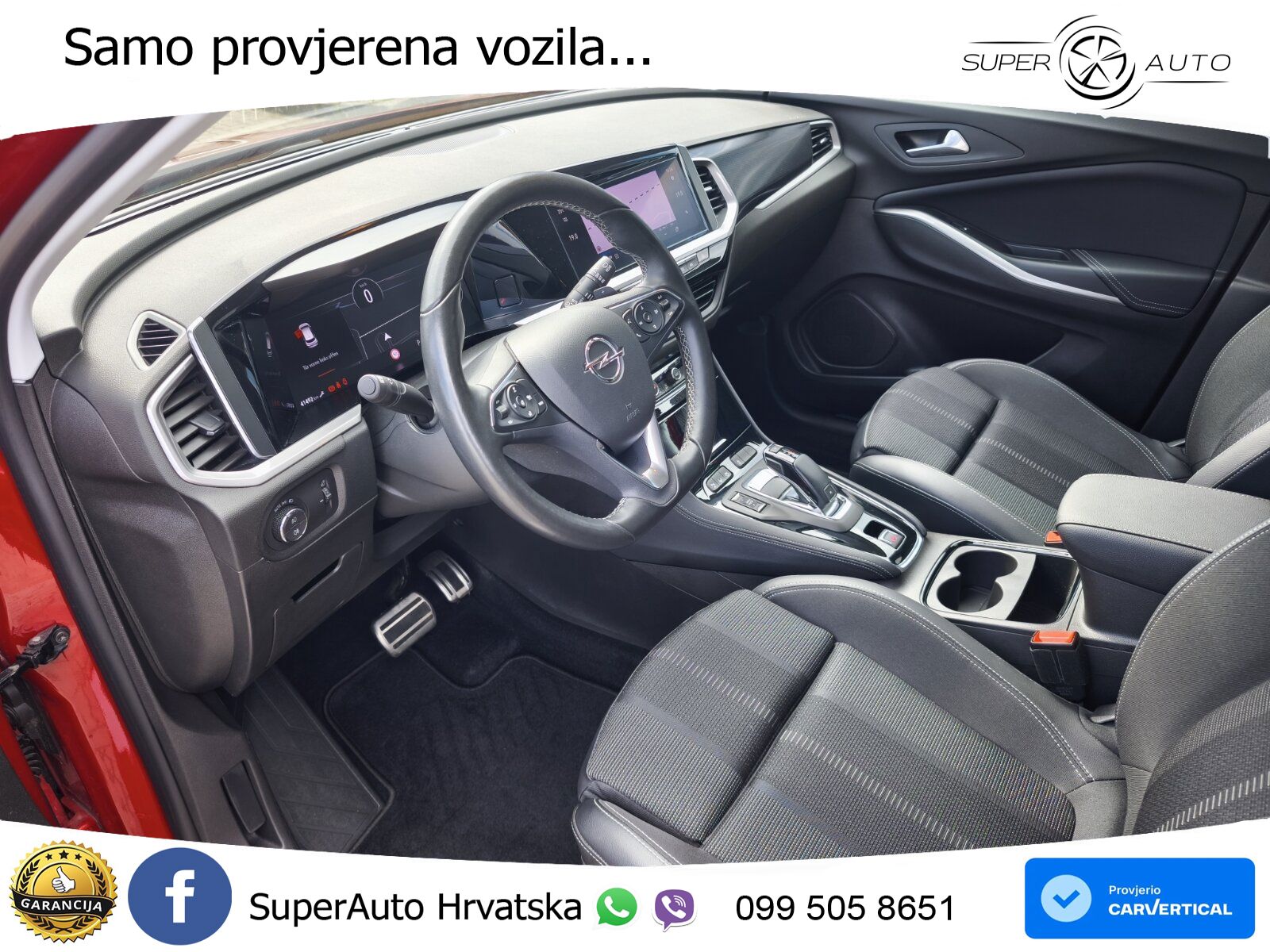 Opel Grandland 1.2i Turbo (130 KS) Automatic GS LED+GR SJED+ACC
