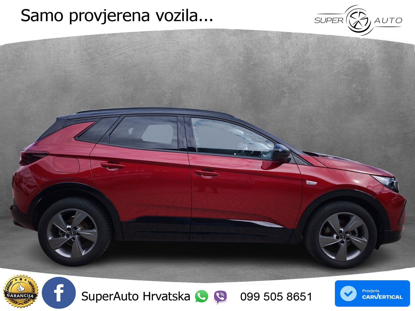 Opel Grandland 1.2i Turbo (130 KS) Automatic GS LED+GR SJED+ACC
