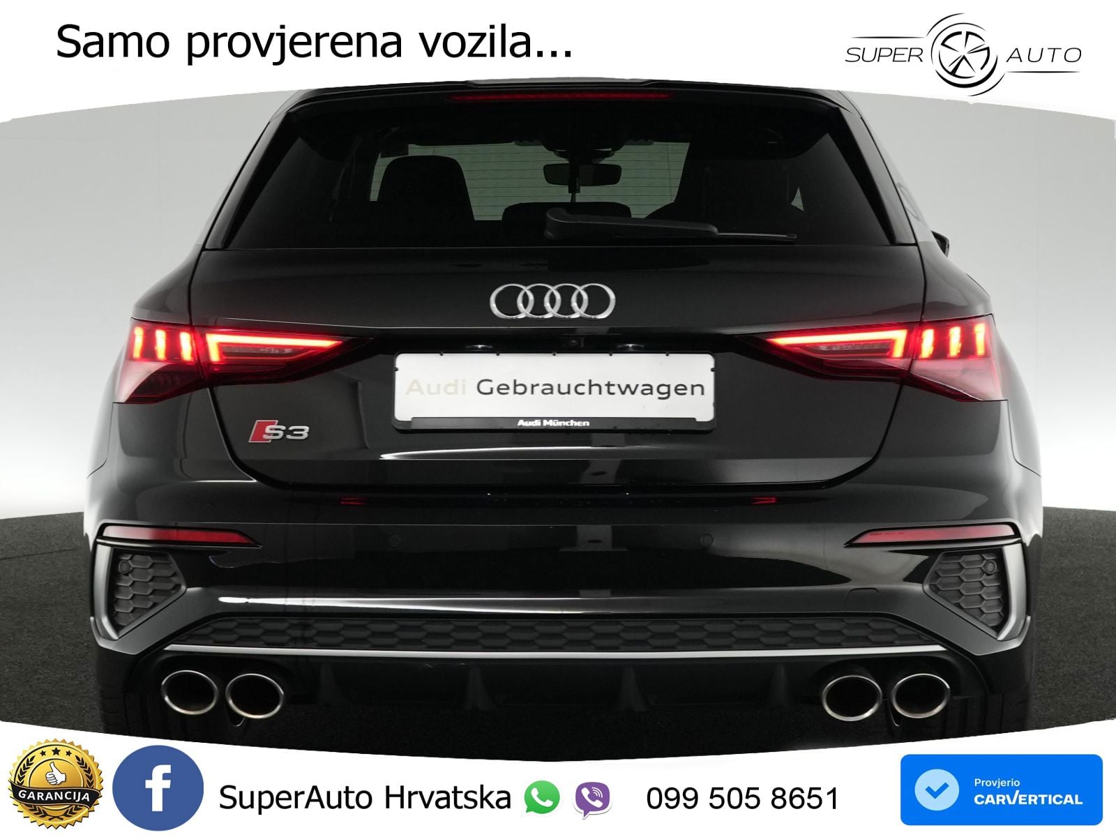 Audi S3 2.0 TFSI (310 KS) quattro S tronic