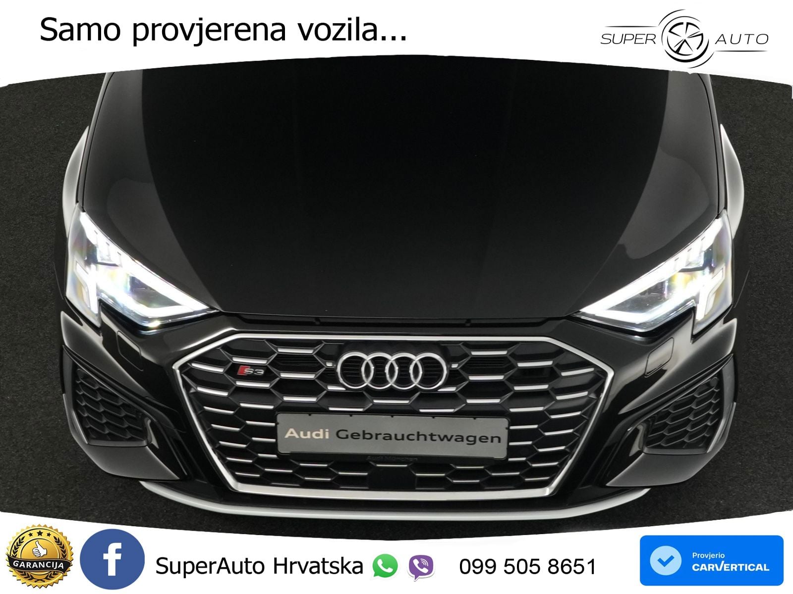 Audi S3 2.0 TFSI (310 KS) quattro S tronic