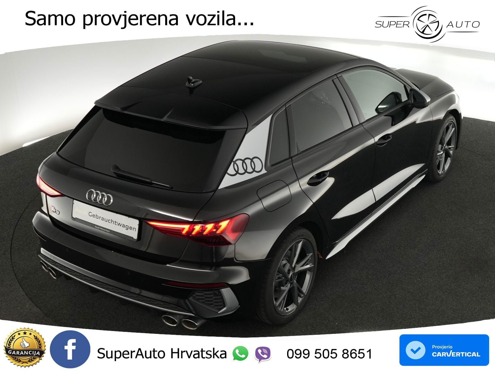 Audi S3 2.0 TFSI (310 KS) quattro S tronic