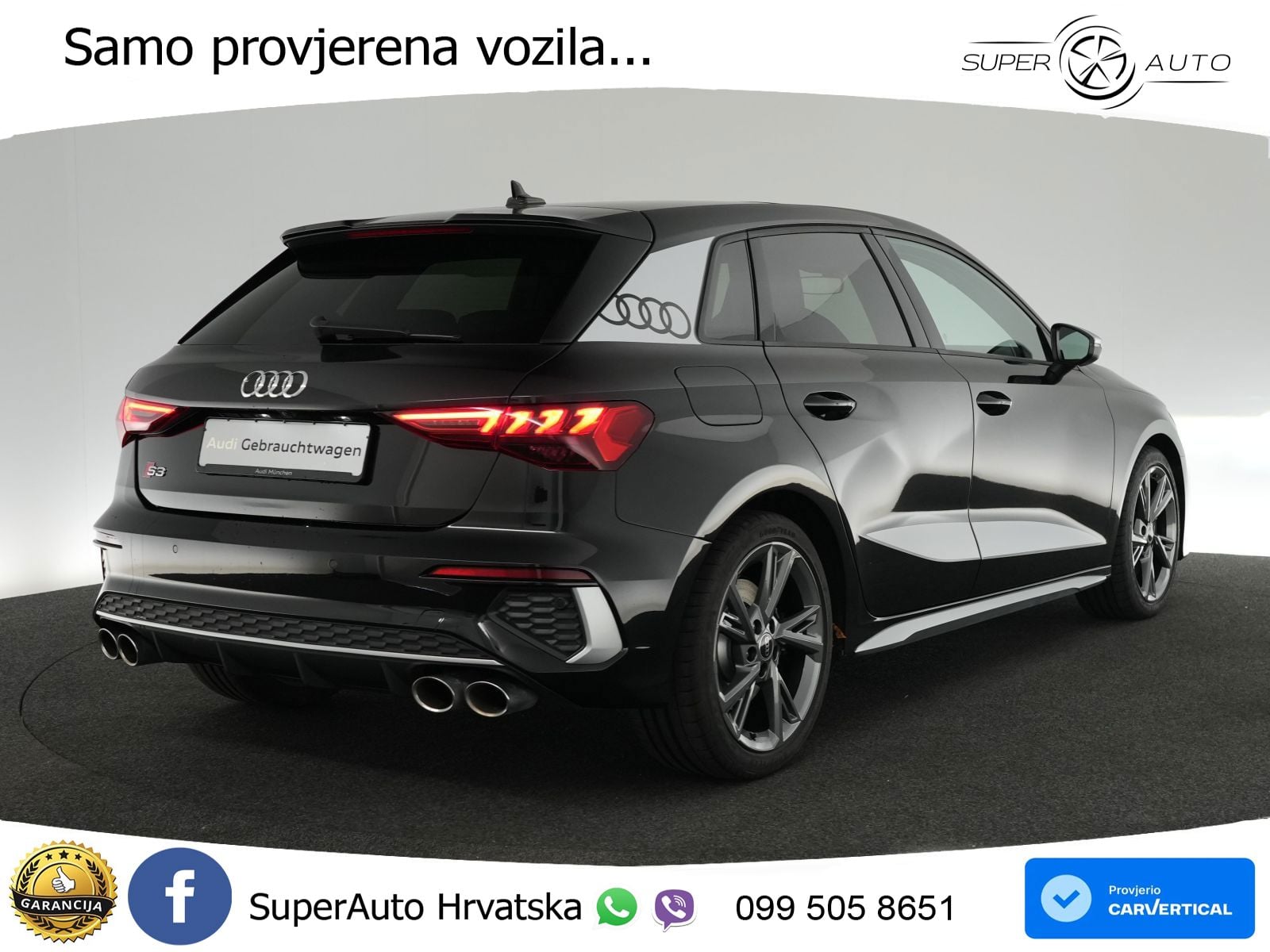 Audi S3 2.0 TFSI (310 KS) quattro S tronic