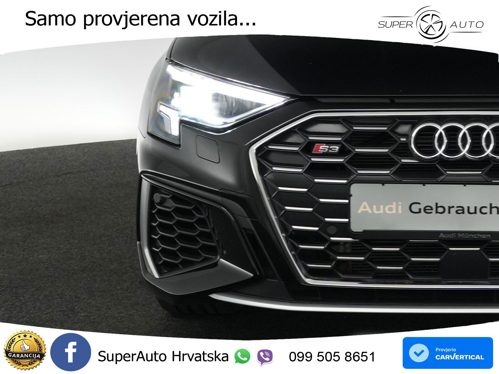 Audi S3 2.0 TFSI (310 KS) quattro S tronic