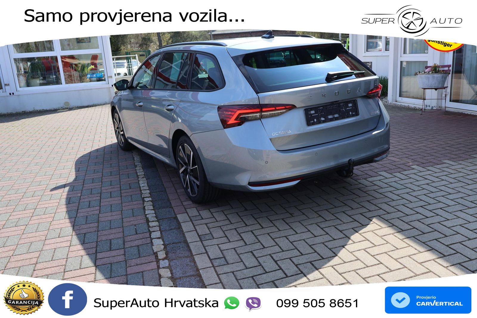 Škoda Octavia Combi 1.5 TSI (150 KS) DSG LED+GR SJED+ACC