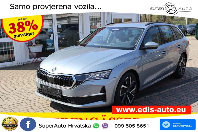 Škoda Octavia Combi 1.5 TSI (150 KS) DSG LED+GR SJED+ACC