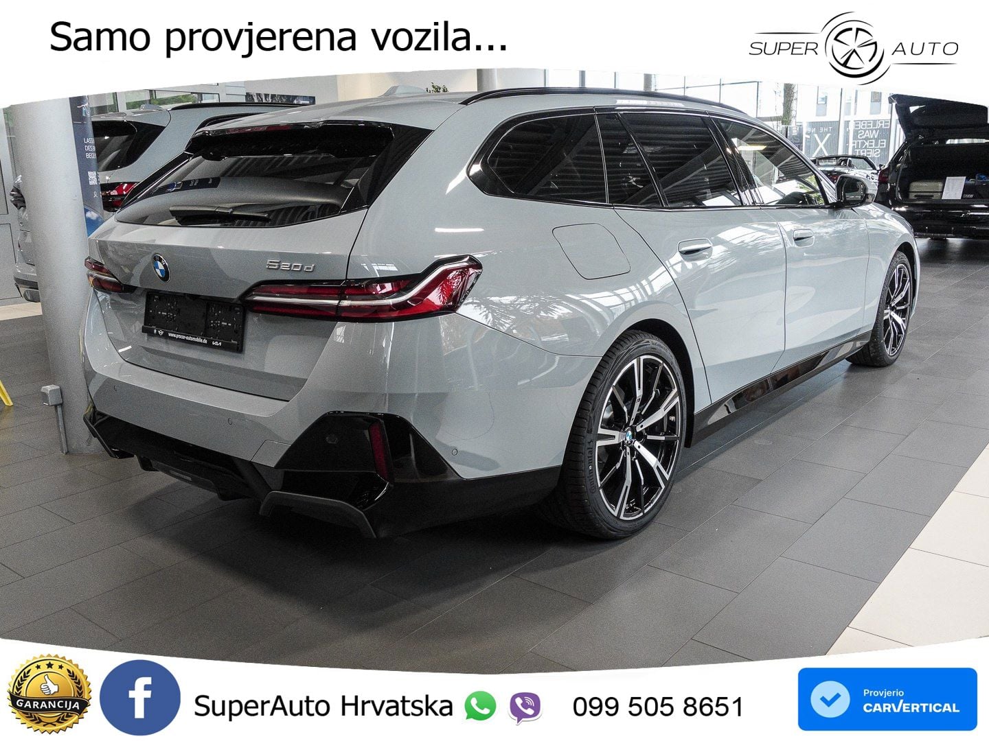 BMW 520d Touring (197 KS) Steptronic M Sport LED+GR SJED+ACC