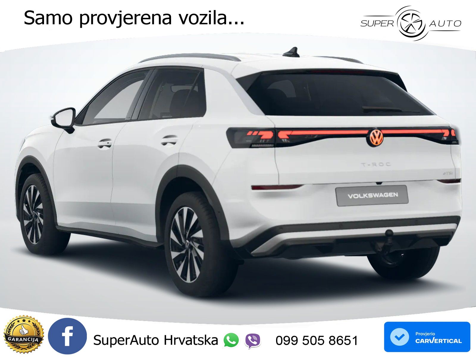 Volkswagen T-Roc 1.5 eTSI (150 KS)  DSG LED+GR SJED+ACC