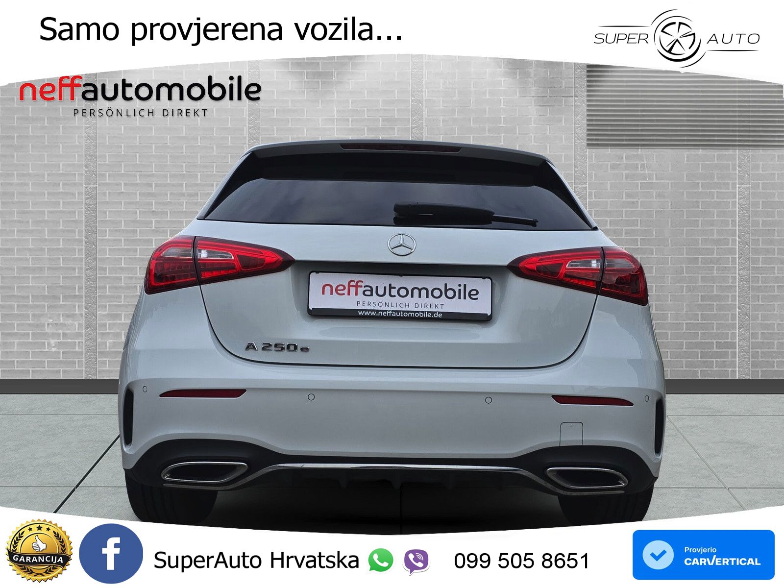 Mercedes-Benz A 250e 8G-DCT AMG LED+GR SJED+ACC